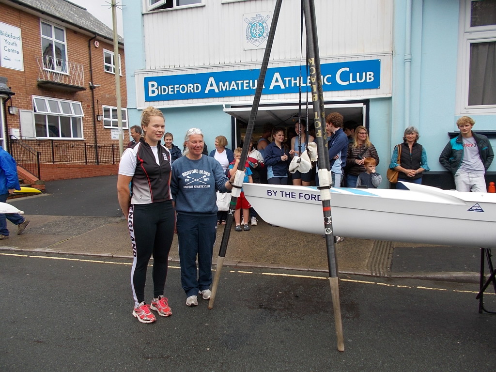 Bideford Amateur Athletic Club Christening of new coastal rowing boat